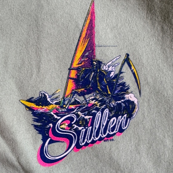 Mint green Sullen tee - Picture 2 of 6